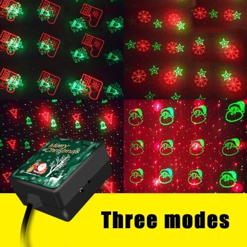 Xmas Projector Light Starry Sky Mini Night Light USB LED Romantic Projection Lamp Birthday Christmas Gifts Home Car Decor