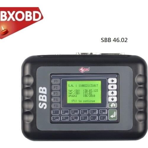 2018 SBB 46.02 Auto Key Transponder Programmer Silca Sbb V46.02 Support Multi-Brands Cars Multi-languages SBB V33.2 Key Maker
