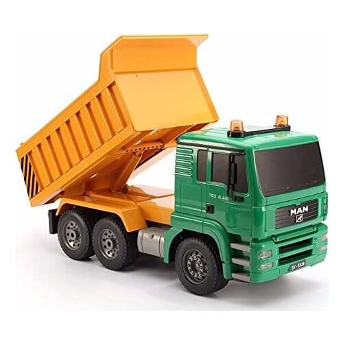 1:20 Scale Remote Control Rc Dump truck construction truck Tipper Dump-car Toy ,rc tip lorry