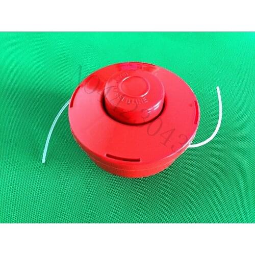 Universal Nylon Brush Mower Bump Spool Grass Trimmer Head w/2.4mm Cut Rope / Random Color Rope