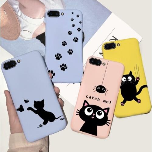 For OPPO A3s Case Cute Cat Unicorn Cartoon Phone Cover For OPPO A3S Coque OPPO A5 AX5 2019 Soft Silicone Back Bumper Fundas