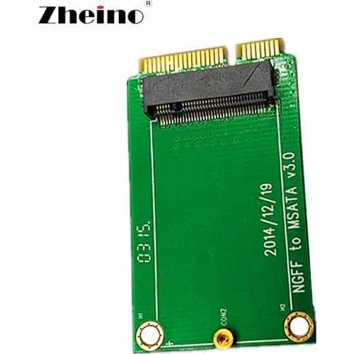Zheino M.2 2242 NGFF to mSATA 6gb/s Adapter For M.2 2242 SSD
