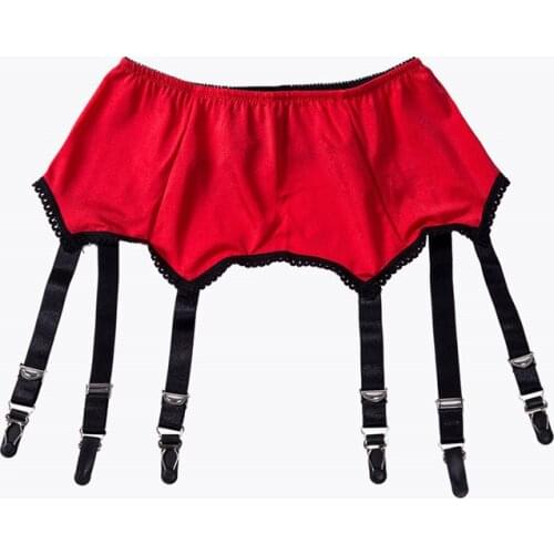 Women Ladies Sexy Lace Thigh-Highs Stockings Garter Belt Suspender G-string Set Plus Size S-2XL