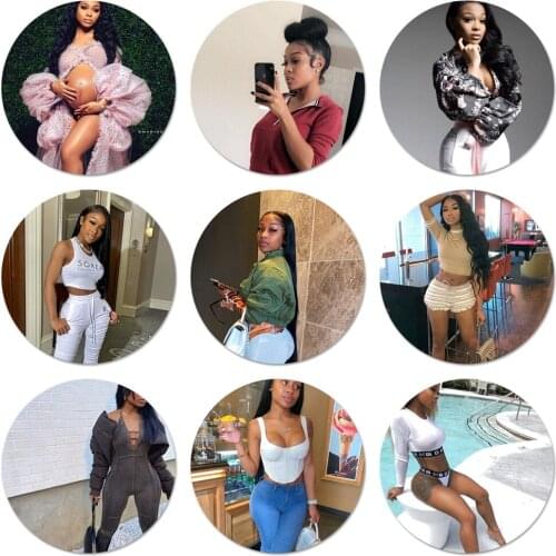 Jayda Cheaves Icons Pins Badge Decoration Brooches Metal Badges For Backpack Decoration 58mm