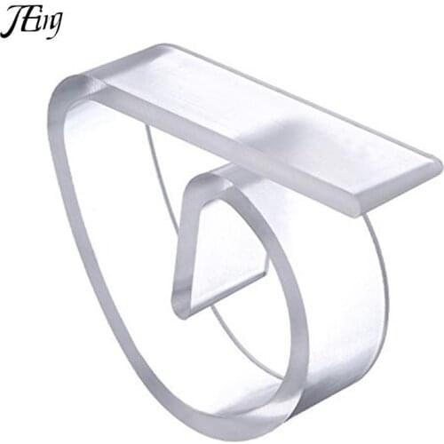 4pcs/lot Clear Plastic Tablecloth Clips Tablecloth Table Cover Clips Holder Clamps For Party Wedding Party Tablecloth