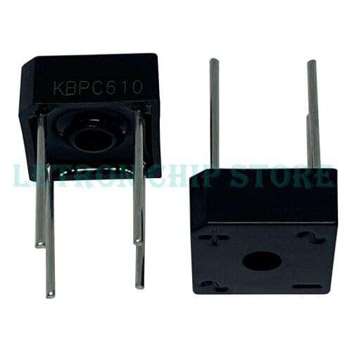 5PCS KBPC606 KBPC608 KBPC610 KBPC1010 6A 10A 600V 800V 1000V diode bridge rectifier