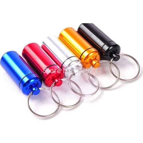 500pcs/lot Micro Pill box case Cache Container Outdoor Survival WaterProof Pill Case