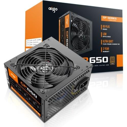 Aigo GP650 Active Power 80PLUS BRONZE Desktop pc Power Supply unit E-sports 850W maximum power 800W psu computer power supply