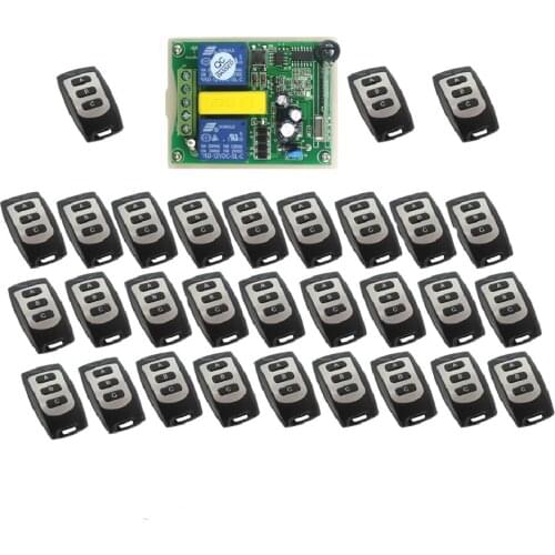 AC 220 V 2 CH RF Wireless Remote Control switch tubular motor Shutter/winch/garage rolling door/electric curtain/Projection