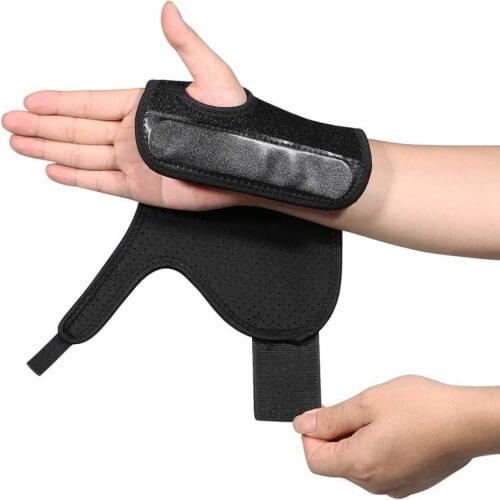 Yosoo Wrist Brace Breathable Neoprene Night Sleep Splint Adjustable Brace Health Care Hand Care Braces Supports
