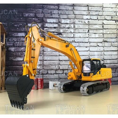 1/14 LESU Komatsu AC360 RC Hydraulic Excavator Metal Body Sprocket Pump Painted THZH0900-SMT5