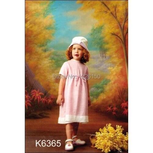 Lovely newborn photography photographic background backdrop 5x7ft ,hand painted children muslin background series K6365