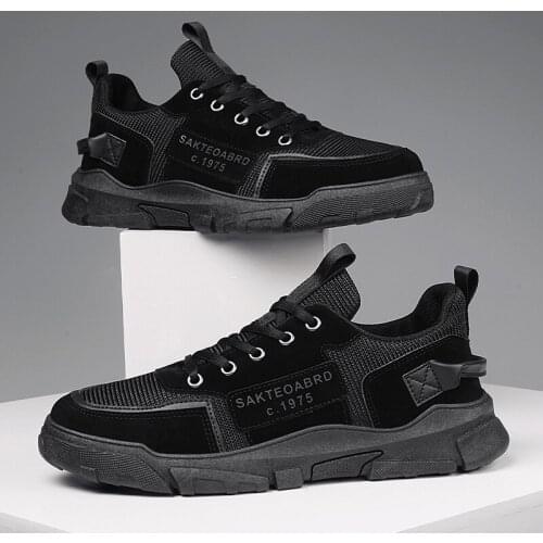 Sport korean High zapatillas mens gym 2020 top para unisex platform walking high big Mens sapato mens casual sneakers leather