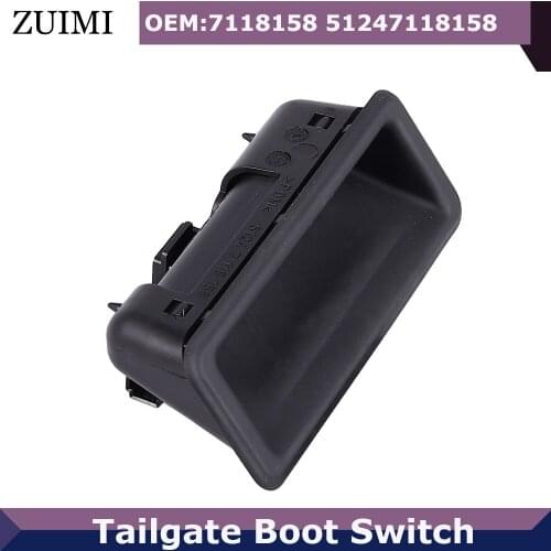 Trunk Boot Lid Pushbutton Tailgate Hatch Switch 51247118158 7118158 For BMW E90 E91 E92 E93 E70 E88 E71 E72 E84 1 3 5 Series X1