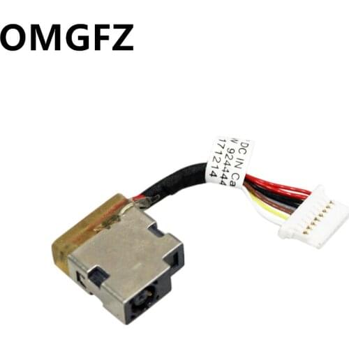 FOR HP 450 G7 455 G7 440 G7 AC DC Power Jack Socket Cable 8pins