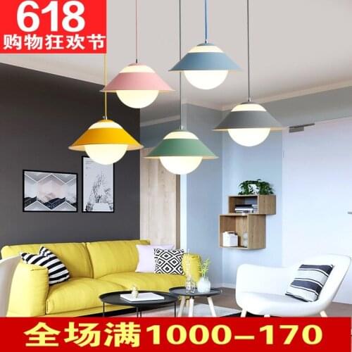 Modern Colorful Pendant lights Creative LED Crystal Pendant lamp for Bedroom,Dining Room,Kitchen