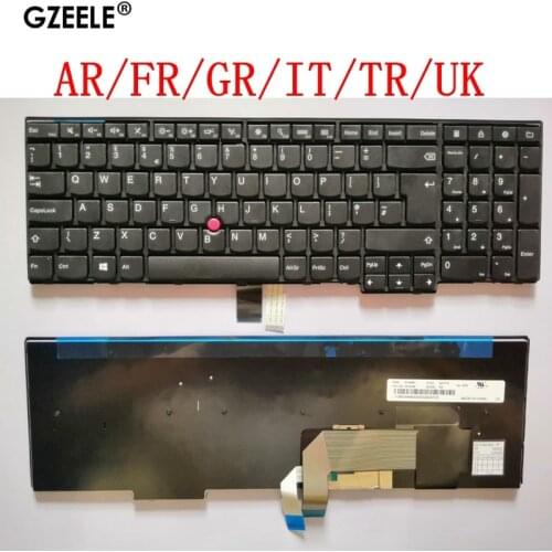 SP/AR/FR/GR/IT/TR/UK NEW Laptop Keyboard for Lenovo W540 W541 W550s T540 T540p T550 L540 Edge E531 E540