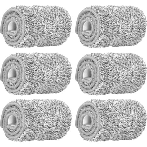 Fypo 6/8/10 Pcs Mop Cloth
