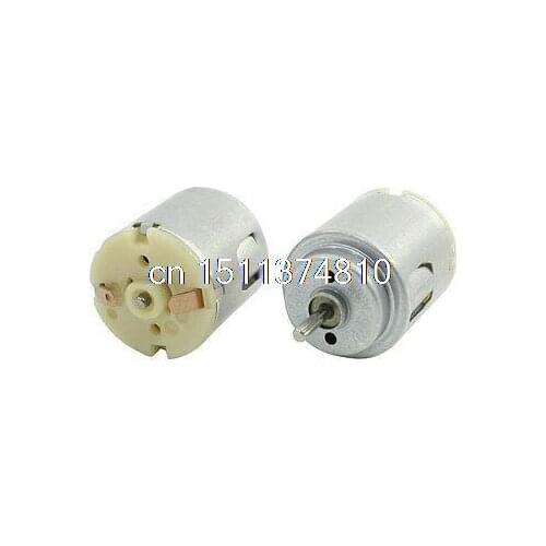 2PCS RC Helicopter Aircraft Metal Shell Micro Motor DC 1.5-9V 3365RPM