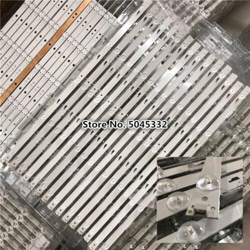 1lot=8pcs LED backlight bar YHF-4C-LB550T-YHA 55L26CMC 55L2600C LVF550CSDX 55U3600C 55U36EBC TCL-ODM-55-D1500-8X5-3030C-V1