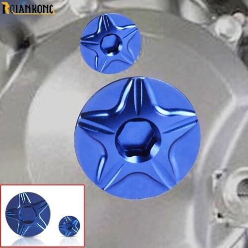 Motorcycle Accessories CNC Plug Cover Frame Hole Cover Cap Dirt Bike For YAMAHA YZ250F YZ450F YZ 250 450 F 250F 450F 14 15 16