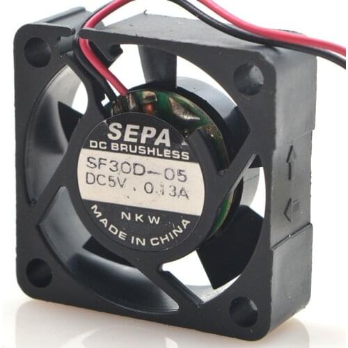 FOR SEPA SF30D-05 3010 5V 0.13A 3cm Precision Micro Silent cooling Fan
