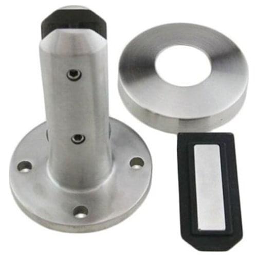 Duplex 2205 Round Glass Spigot Stainless Steel Pool Fence Frameless Railing