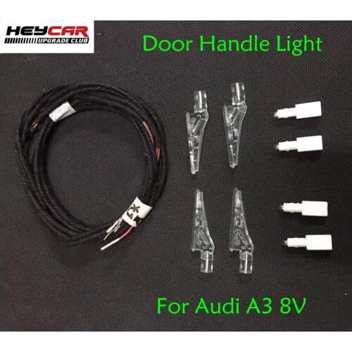 Door Handle LED Ambient Light For Audi A3 8V