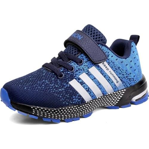 Breathable Children Boys Running Shoes Non-Slip Girls Kids Sneakers Child Sport Shoes Outdoor Boy Girl Run Autumn Chaussure 2021