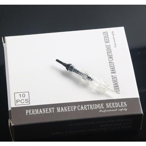 10/50/100pcs Screw Bayonet Cartridge Replacement 1RL 3RL 5RL 7RL Permanent Makeup Machine Needles Professional Needles