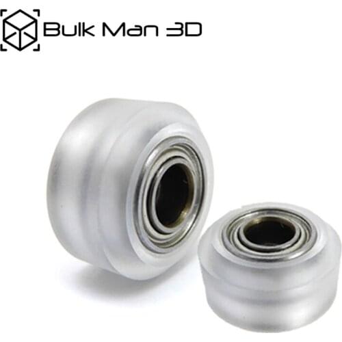 Wholesale Poly Carbonate Xtreme Mini V wheel Kit Assy for 3D Printer V-Slot Rail,CNC Kit,V Slot,Solid V Wheel