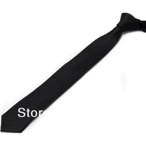Fashion 2018 Slim Ties neck Tie Mens necktie striped Solid Polyester high quality