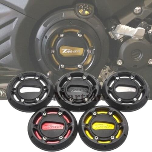 2017 New CNC Aluminum&ABS Motorcycle Engine Protective Cover for YAMAHA TMAX 530 500