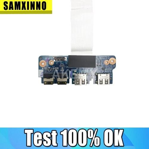 New!for ASUS K75V K75VM K75VJ K75D K75A Laptop Audio usb IO board Interface board