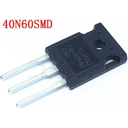 2PCS FGH40N60SMD TO247 40N60SMD TO-3P 40N60 GH40N60 TO-247 IC New Original