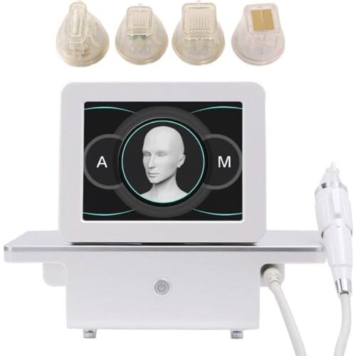 Portable Micro Needle Fractional RF Machine 10/25/64/Nano Cartridge Tips Face Skin Lifting Anti Stretch Marks Wrinkle Removal