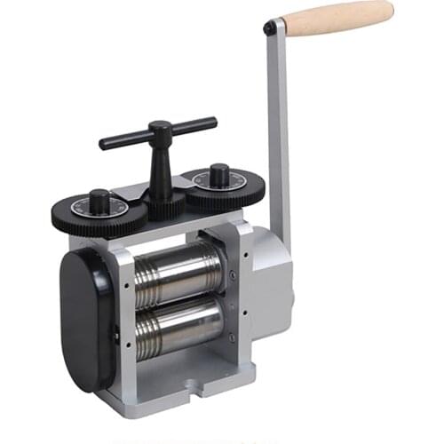 PEPE Roller machine Flat Rolling Mill 110mm For Making Flat, Square & Half Round Sheet Stock, Jewelry Tools & Equipment