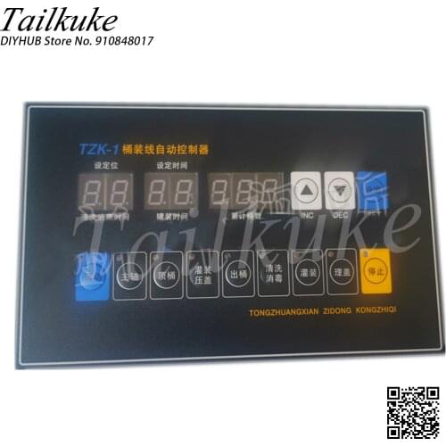 TZK-1 Bottling Line Automatic Controller Filling Machine Control Panel Pure Water Filling