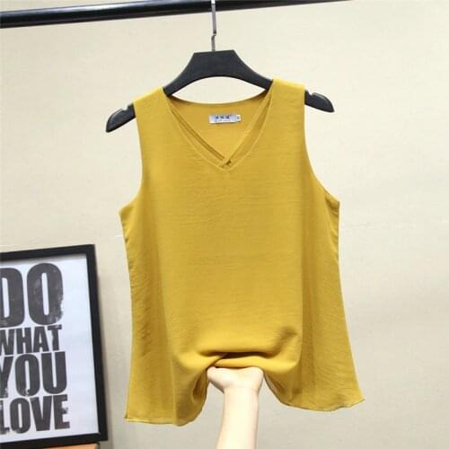 YUQI Sleeveless Blouses