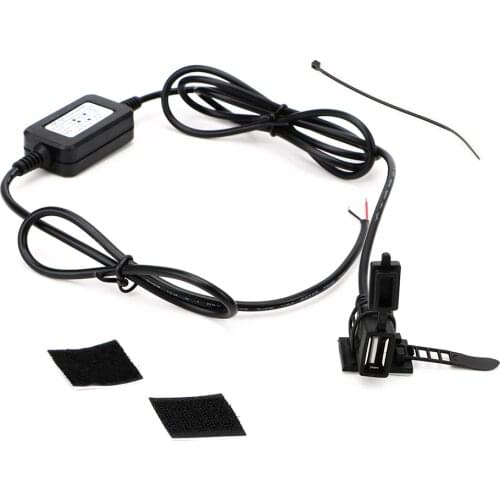 Motorbike Handlebar Charger USB Port for Phone GPS Motorcycle USB Socket DC 5V 2A Adapter Power Supply Socket USB Converter