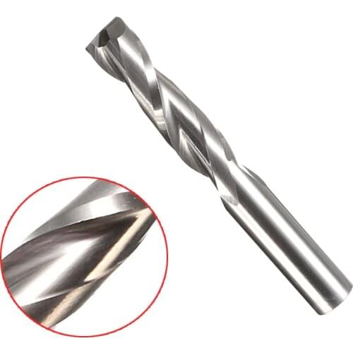 1PCS 2 Flute Spiral Cutter 6x22 Mm CNC Router Bits Wood Acrylic Drill Carbide 6mm X 22mm 2 Flutes 6*6*22*44mm Milling Cutter Bit