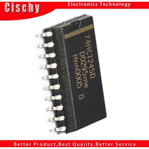 10PCS 74HCT245D SOP20 74HCT245 SOP-20 SN74HCT245DWR SOP