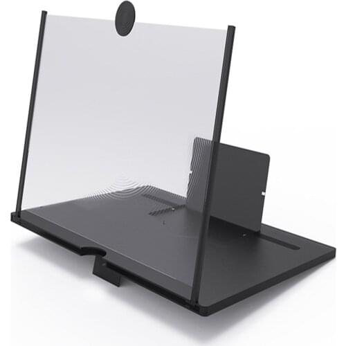 12 inch Mobile Phone Screen Amplifier with Magnifying 3D Folding Phone Desk Holder for Movie Game Phone Amplifier 504#2