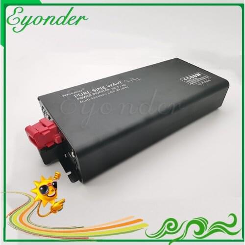 1500w 13.8V 14V 24V 40V 48V 60V 72V 80V 84V Dc To 110V Ac Pure Sine Wave Voltage Converter 12 220 Power Car Micro Inverter
