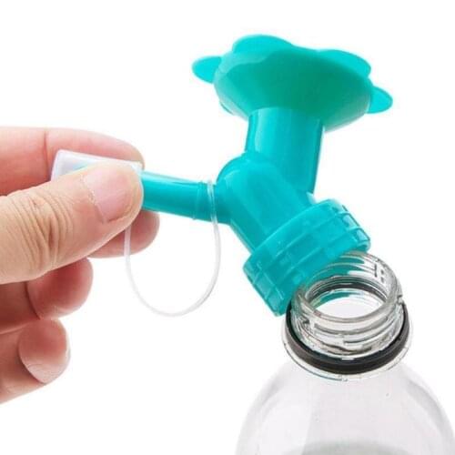 2 In1 Watering Sprinkler Nozzle For Flower Bottle Cans Plant Irrigation Easy Tool Supplies