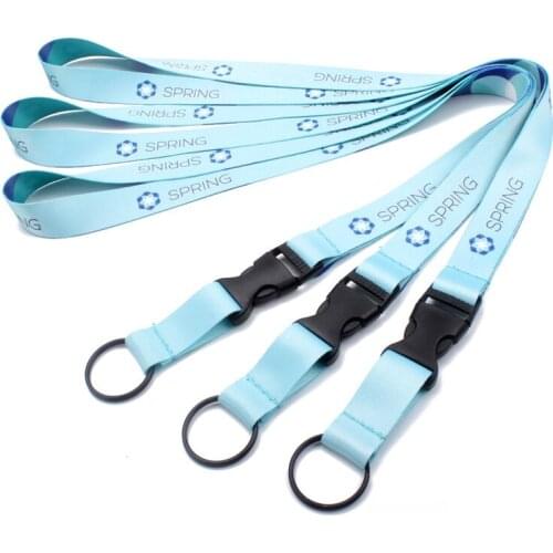 200pcs/Lot DHL free shiping customized lanyard sublimated polyester lanyard,Custom lanyards for keys mobile id badge holder