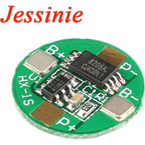 3.7V 1S 2.5A 18650 li-ion BMS PCM Battery Protection Board PCB with Overcharge and Over Discharge Protection