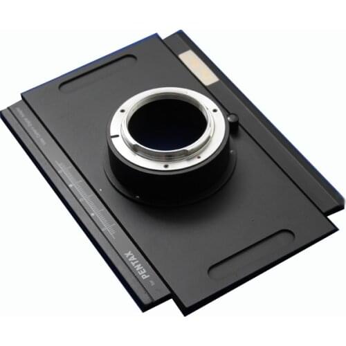 Pentax Digital Camera Back Adapter For 4x5 Large Format Shooting Digital Image