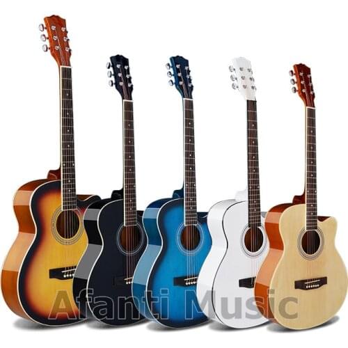 Afanti Music 40 inch Acoustic guitar (WY-002)