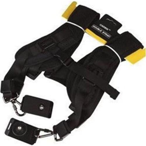 Quickly release sling camera double shoulde strap for 2 cameras univeral for DSLR camera